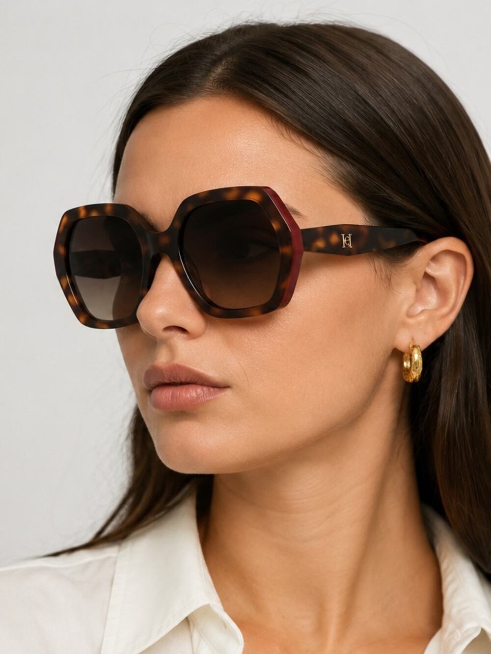 New, CAROLINA HERRERA Sunglasses HER0181/S 0O63HA Authentic
